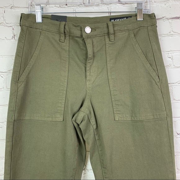 blank NYC Olive Green Jeans Size 28 - Picture 3 of 9